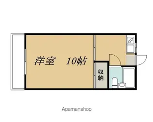 クリスタルマンション【6階】の間取り